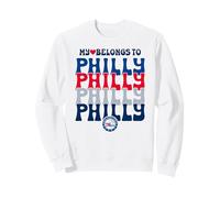 NBA Il Mio Cuore appartiene ai Philadelphia 76ers Felpa
