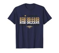 NBA Il Mio Cuore appartiene al New Orleans Wave Stack Maglietta