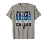 NBA Il Mio Cuore appartiene allo Stack di Dallas Mavericks Maglietta