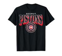 NBA - Lo Stemma ad Arco dei Pistoni Detroit Maglietta