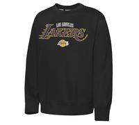 NBA Maglia in Pile Nera dei Los Angeles Lakers