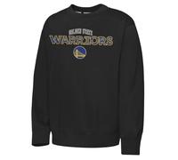 NBA Maglia in Pile Nera Golden State Warriors