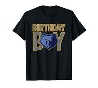 NBA Memphis Grizzlies con Logo retrò per Bambini di Compleanno Maglietta