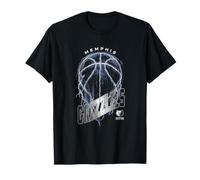 NBA Memphis Grizzlies Lightning Bolt Basketball Logo Maglietta