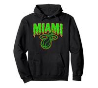 NBA Miami Heat Halloween Spaventoso Logo Felpa con Cappuccio