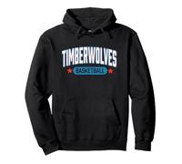 NBA Minnesota Timberwolves Pallacanestro Americana Felpa con Cappuccio