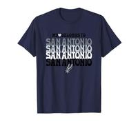 NBA My Heart Appartiene al Logo Stack dei San Antonio Wave Maglietta