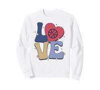 NBA New Orleans Pelicans San Valentino Amore Felpa