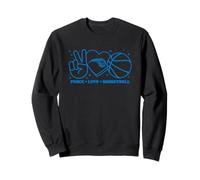 NBA Orlando Magic Peace Love Pallacanestro Felpa