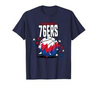 NBA Philadelphia 76ers - Pallacanestro Doodle Stars Maglietta