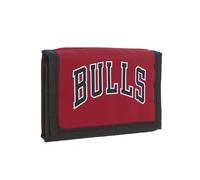 NBA - Portafoglio Ufficiale NBA, con Chiusura a Strappo, Tasca Interna per Monete e Piccoli Oggetticon Zip, Ideale per Riporre Banconote e Cards, 13x9x1,5 cm