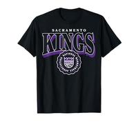 NBA - Stemma arcuato Sacramento Kings Maglietta