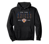 NBA Ufficiale New York Knicks Half Moon Felpa con Cappuccio