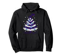 NBA Utah Jazz Christmas X-mas Tree Felpa con Cappuccio