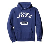 NBA Utah Jazz Son Arched Team Logo Felpa con Cappuccio