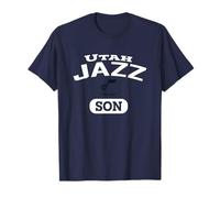 NBA Utah Jazz Son Arched Team Logo Maglietta