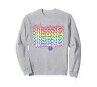 NBA Washington Wizards Rainbow Pride Stack, Colore Pastello Felpa