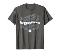 NBA Washington Wizards Wave Outline Team Logo Maglietta