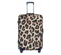 NBAGHPQ Leopard Print Print Universale Elegante Valigia Copertura Elastico Lavabile Anti Graffio Protezione Dei Bagagli, bianco, M