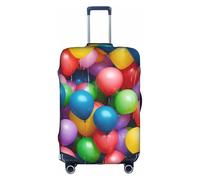 NBAGHPQ Palloncini colorati Blue Sky Stampa Universale Elegante Valigia Copertura Elastica Lavabile Anti Graffio Protezione Dei Bagagli, bianco, XL