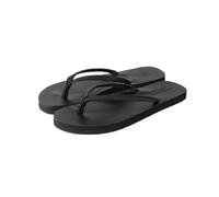 NBAKXXCO Pantofole, Ciabatte da spiaggia con fondo piatto for coppia estiva Pantofole estive(Black,46 EU)