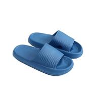 NBAKXXCO Pantofole, Ciabatte estive con suola spessa for uomo e donna, scarpe da bagno for interni ed esterni Pantofole estive(Blue,40 EU)