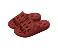 NBAKXXCO Pantofole, Comode pantofole da doccia da bagno for donna, perfette for l'uso estivo in casa e al chiuso Pantofole estive(Red,36 EU)