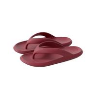 NBAKXXCO Pantofole, Sandali da spiaggia estivi da donna - Ciabatte comode da esterno for il mare e abbigliamento casual Pantofole estive(Red,37 EU)
