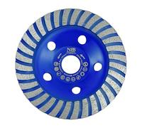 NBB Coppa diamantata Mole Disco diamantato a tazza ad alta efficienza e lunga durata per smerigliatura a secco o a umido su granito marmo piastrelle ceramica calcestruzzo e cemento (1, 125mm)