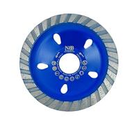 NBB Coppa diamantata Mole Disco diamantato a tazza ad alta efficienza e lunga durata per smerigliatura a secco o a umido su granito marmo piastrelle ceramica calcestruzzo e cemento (1, 100mm)