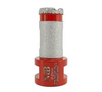 NBB Fresa diamantata Punta trapano smussatura con M14 sega tazza corona diamantata per smusso foratura allargamento e modellatura di piastrelle ceramica porcellana granito marmo tegole 2 in 1 (20mm)