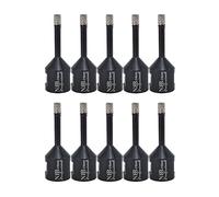 NBB Punta a tazza diamantata con M14, per foratura professionale a secco o ad umido su porcellana dura, ceramica, piastrelle, granito, marmo, veloce, durevole, per smerigliatrice angolare (10, 6mm)
