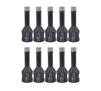 NBB Punta a tazza diamantata con M14, per foratura professionale a secco o ad umido su porcellana dura, ceramica, piastrelle, granito, marmo, veloce, durevole, per smerigliatrice angolare (10, 10mm)