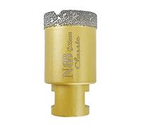 NBB Punta a tazza diamantata con M14, tipo Classico d'Oro,punta diamantata per foratura a secco o ad umido su ceramica,piastrelle,granito,marmo,veloce,durevole, per smerigliatrice angolare (1, 35mm)