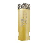 NBB Punta a tazza diamantata con M14, tipo Classico d'Oro,punta diamantata per foratura a secco o ad umido su ceramica,piastrelle,granito,marmo,veloce,durevole, per smerigliatrice angolare (1, 25mm)