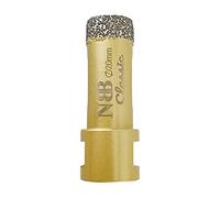 NBB Punta a tazza diamantata con M14, tipo Classico d'Oro,punta diamantata per foratura a secco o ad umido su ceramica,piastrelle,granito,marmo,veloce,durevole, per smerigliatrice angolare (1, 20mm)