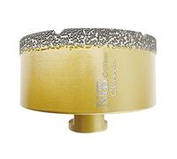 NBB Punta a tazza diamantata con M14, tipo Classico d'Oro,punta diamantata per foratura a secco o ad umido su ceramica,piastrelle,granito,marmo,veloce,durevole, per smerigliatrice angolare (1, 100mm)