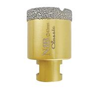 NBB Punta a tazza diamantata con M14, tipo Classico d'Oro,punta diamantata per foratura a secco o ad umido su ceramica,piastrelle,granito,marmo,veloce,durevole, per smerigliatrice angolare (1, 43mm)