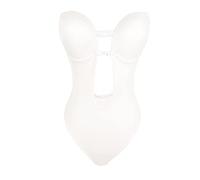 NBBNYJ Body Donna Schiena Nuda e Profondo Scollo a V, Shapewear Backless, Strapless Bra, Bodysuit Modellante, Miederslip Riposo Addominale, Vita Modellante