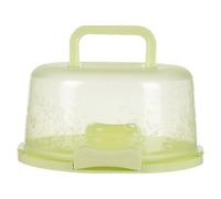 Nbbwwu Contenitore per torta con manico, Porta torta con coperchio, Chiaro Dome Ca-ke Stand, Scatola rotonda Cak-e, Scatola ermetica portatile per Cak-e, C-ake Carrier per panetteria Display per festa