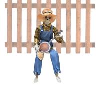 Nbbwwu Decorazioni Scheletro | Spaventoso Chitarrista Scheletro,Decorazioni con Occhi Luminescenti e Musica Giunti Articolabili per Giardino Viale Fotografia Ingresso Negozio Portico Casa Stregata