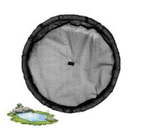 Nbbwwu Protezione per piante a galleggiante, flora galleggiante rotonda | Rete a maglia fine da 45 cm, decorazione per giardino, laghetto per pesci e casa