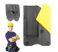 Nbbwwu Supporto per metro a nastro a tiraggio rapido, facile accesso da falegnameria, per tuttofare, elettricisti, professionisti, adulti