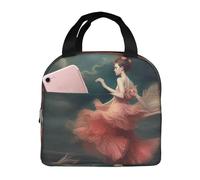 NBCCDVSH Borsa termica per il pranzo Una notte di miracoli e magia, per donne e uomini, riutilizzabile, a prova di perdite, borsa termica per picnic, lavoro