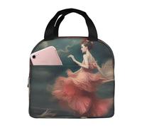 NBCCDVSH Borsa termica per il pranzo Una notte di miracoli e magia, per donne e uomini, riutilizzabile, a prova di perdite, borsa termica per picnic, lavoro
