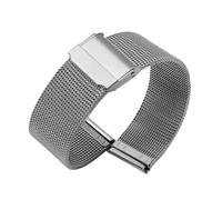 NBCNZCTSAS 12 mm 13 mm 14 mm 15 mm16 mm17 mm18 mm19 mm20 mm21 mm 22 mm adatto per cinturino in acciaio inossidabile milanese uomini donne maglia metallo sostituzione bracciale orologio cinturino