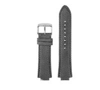 NBCNZCTSAS 1853 Adatto for orologio da uomo Tissot Super Player Serie PRX T137.410 cinturino in nylon modificato 26-12mm Cinturino for orologio for bocca convessa(Gray silver pin)