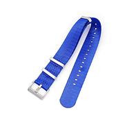 NBCNZCTSAS 20 mm 22 mm 24 mm Cintura di sede in nylon for for NATO Cinturini da orologi for orologi militari cinturini adatti a omega adatto a James Fit for Bond 007(Darkblue,24mm)