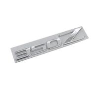 NBCNZCTSAS 3D Metallo 350Z Logo 370Z Lettere Distintivo Bagagliaio di Un'auto Porta Laterale della Decalcomania Misura for Nissan Fairlady 350Z Emblema 370Z Adesivo Accessori(Chrome 350z)