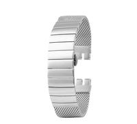 NBCNZCTSAS Adatto per cinturino Swatch YCS YAS YGS IRONY in acciaio inox massiccio, cinturino in metallo da uomo, 19, 20, 21 mm, cinturino in rete, accessori per orologi, 19 mm, Agata